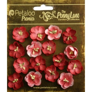 Penny Lane - Forget Me Nots - Antique Red